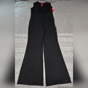SPANX Perfect Sleeveless Jumpsuit In Black Size Large Tall